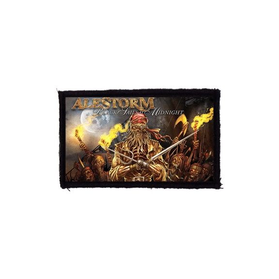 ALESTORM: Black Sails (9,5 cm x 6 cm) (felvarró) ALESTORM: Black Sails (9,5 cm x 6 cm) (felvarró)