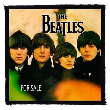 BEATLES: For Sale (9,5 cm x 9,5 cm) (felvarró)