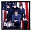 BEATLES: USA Flag (9,5 cm x 9,5 cm) (felvarró)