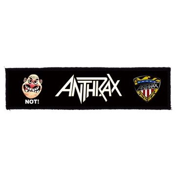 ANTHRAX: Not Superstrip (22 cm x 5 cm) (felvarró)