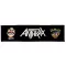 ANTHRAX: Not Superstrip (22 cm x 5 cm) (felvarró)