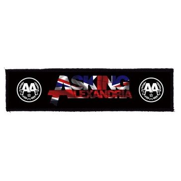   ASKING ALEXANDRIA: Logo Superstrip (22 cm x 5 cm) (felvarró)