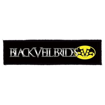   BLACK VEIL BRIDES: Logo Superstrip-(22 cm x 5 cm) (felvarró)