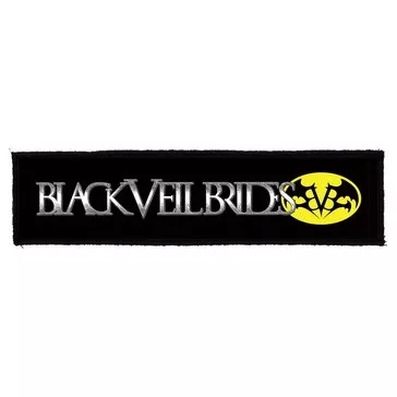  BLACK VEIL BRIDES: Logo Superstrip-(22 cm x 5 cm) (felvarró)