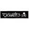 CASUALTIES: Logo Superstrip (22 cm x 5 cm) (felvarró)