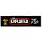 EXPLOITED: Logo Punks Not Dead Superstrip (22 cm x 5 cm) (felvarró)