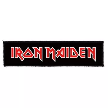 IRON MAIDEN: Logo Superstrip (22 cm x 5 cm) (felvarró)