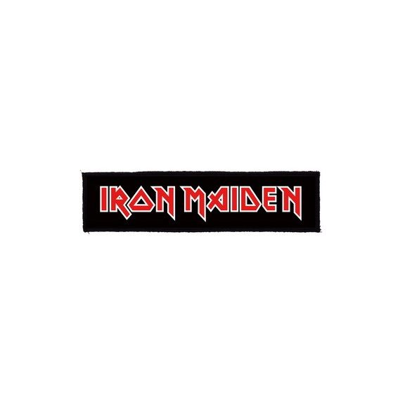 IRON MAIDEN: Logo Superstrip (22 cm x 5 cm) (felvarró) IRON MAIDEN: Logo Superstrip (22 cm x 5 cm) (felvarró)