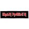 IRON MAIDEN: Logo Superstrip (22 cm x 5 cm) (felvarró)