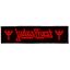 JUDAS PRIEST: Logo Superstrip (22 cm x 5 cm) (felvarró)