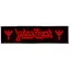 JUDAS PRIEST: Logo Superstrip (22 cm x 5 cm) (felvarró)