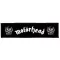 MOTORHEAD: Logo Superstrip (22 cm x 5 cm) (felvarró)