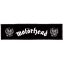 MOTORHEAD: Logo Superstrip (22 cm x 5 cm) (felvarró)