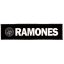 RAMONES: Logo Superstrip (22 cm x 5 cm) (felvarró)