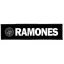 RAMONES: Logo Superstrip (22 cm x 5 cm) (felvarró)