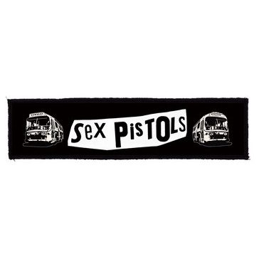 SEX PISTOLS: Buses Superstrip (22 cm x 5 cm) (felvarró)