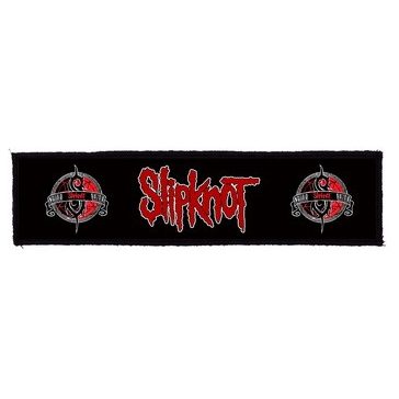 SLIPKNOT: Logo Superstrip (22 cm x 5 cm) (felvarró)