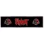 SLIPKNOT: Logo Superstrip (22 cm x 5 cm) (felvarró)