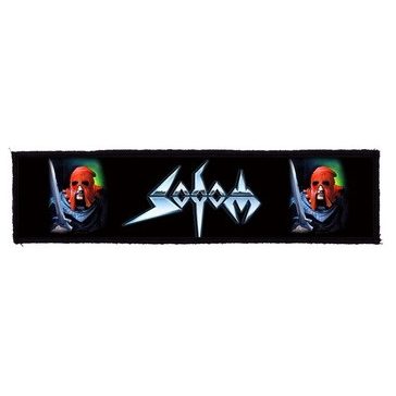 SODOM: Logo Superstrip (22 cm x 5 cm) (felvarró)