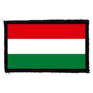 MAGYAR ZÁSZLÓ (9,5 cm x 6 cm) (felvarró)