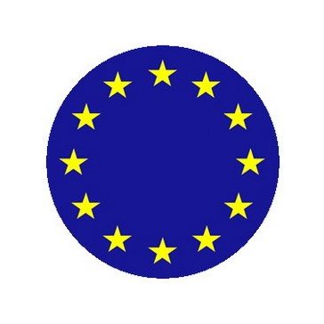 EU zászló (jelvény, 2,5 cm)