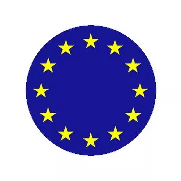 EU zászló (jelvény, 2,5 cm)