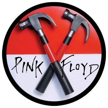 PINK FLOYD: Hammers (circle, 9,5 cm) (felvarró)