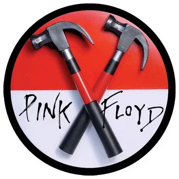 PINK FLOYD: Hammers (circle, 9,5 cm) (felvarró)