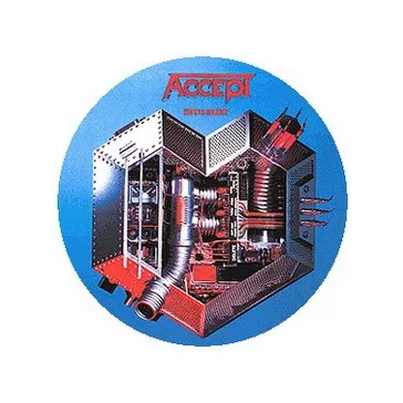 ACCEPT: Metal Heart (jelvény, 2,5 cm)