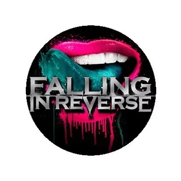 FALLING IN REVERSE: Tongue (jelvény, 2,5 cm)