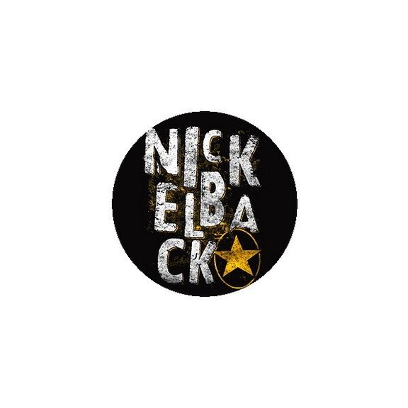 NICKELBACK: Star (jelvény, 2,5 cm) NICKELBACK: Star (jelvény, 2,5 cm)