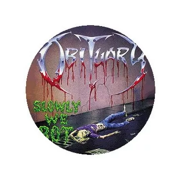 OBITUARY: Slowly We Rot (jelvény, 2,5 cm)
