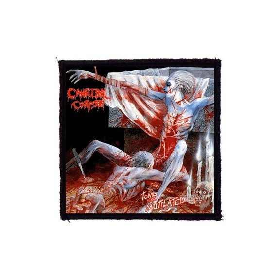 CANNIBAL CORPSE: Tomb (9,5 cm x 9,5 cm) (felvarró) CANNIBAL CORPSE: Tomb (9,5 cm x 9,5 cm) (felvarró)