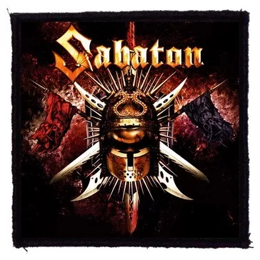 SABATON: Art Of War (9,5 cm x 9,5 cm) (felvarró)