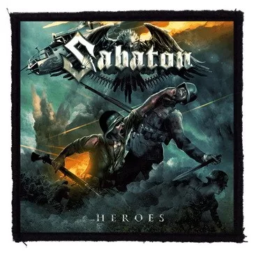 SABATON: Heroes (9,5 cm x 9,5 cm) (felvarró)