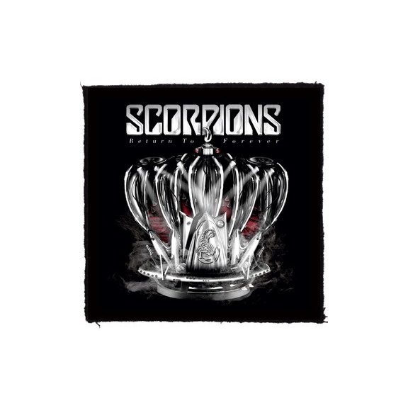SCORPIONS: Return (9,5 cm x 9,5 cm) (felvarró) SCORPIONS: Return (9,5 cm x 9,5 cm) (felvarró)