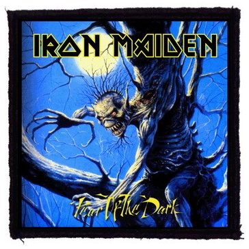 IRON MAIDEN: Fear Of The Dark (9,5 cm x 9,5 cm) (felvarró)
