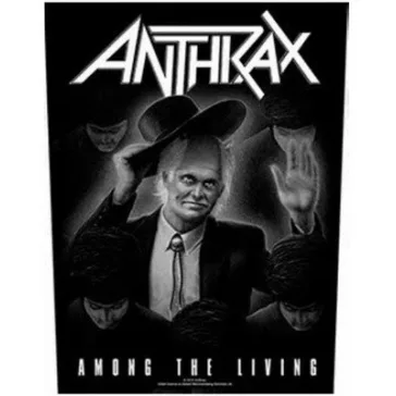 ANTHRAX: Among The Living (hátfelvarró / backpatch)