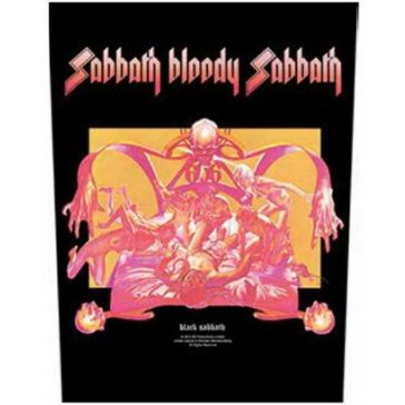   BLACK SABBATH: Sabbath Bloody Sabbath (hátfelvarró / backpatch)