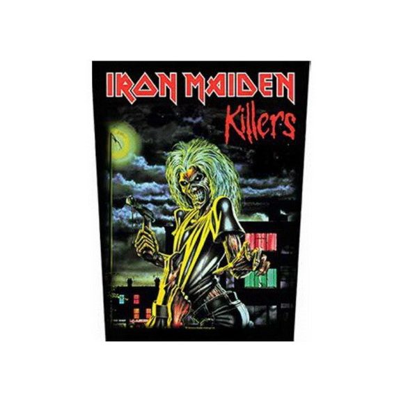 IRON MAIDEN: Killers (hátfelvarró / backpatch) IRON MAIDEN: Killers (hátfelvarró / backpatch)