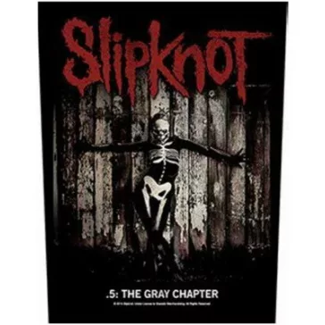 SLIPKNOT: The Gray Chapter (hátfelvarró / backpatch)