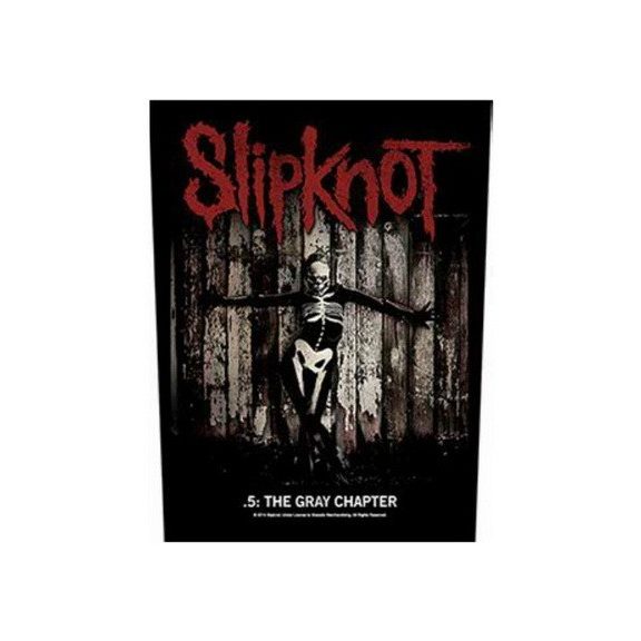 SLIPKNOT: The Gray Chapter (hátfelvarró / backpatch) SLIPKNOT: The Gray Chapter (hátfelvarró / backpatch)