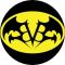 BLACK VEIL BRIDES: Bat (jelvény, 2,5 cm)