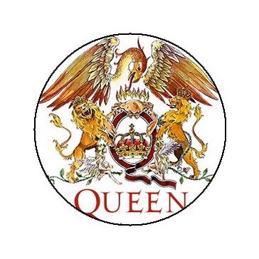 QUEEN: Címer (jelvény, 2,5 cm)