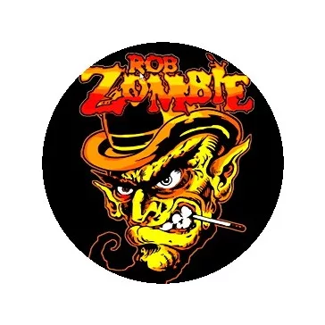 ROB ZOMBIE: Smokin' (jelvény, 2,5 cm)