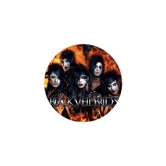 BLACK VEIL BRIDES: Set The World On Fire (jelvény, 2,5 cm) BLACK VEIL BRIDES: Set The World On Fire (jelvény, 2,5 cm)