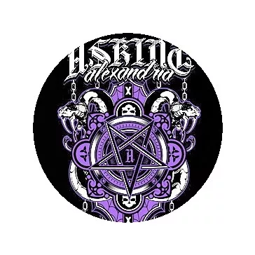 ASKING ALEXANDRIA: Pentagram (jelvény, 2,5 cm)