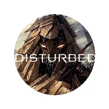 DISTURBED: Immortalized (jelvény, 2,5 cm)