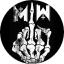 MOTIONLESS IN WHITE: Fingers (jelvény, 2,5 cm)