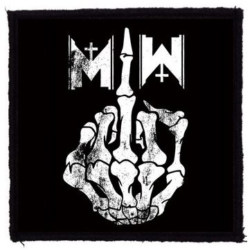 MOTIONLESS IN WHITE: Fingers (9,5 cm x 9,5 cm) (felvarró)
